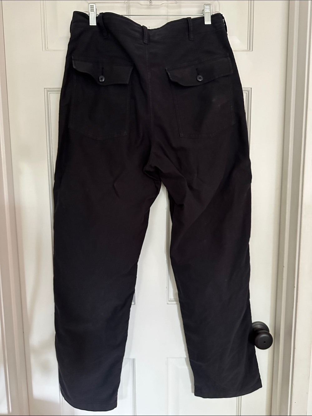 Uniqlo Utility Work Pants Navy Men’s Unisex Women’s - Picture 3 of 5
